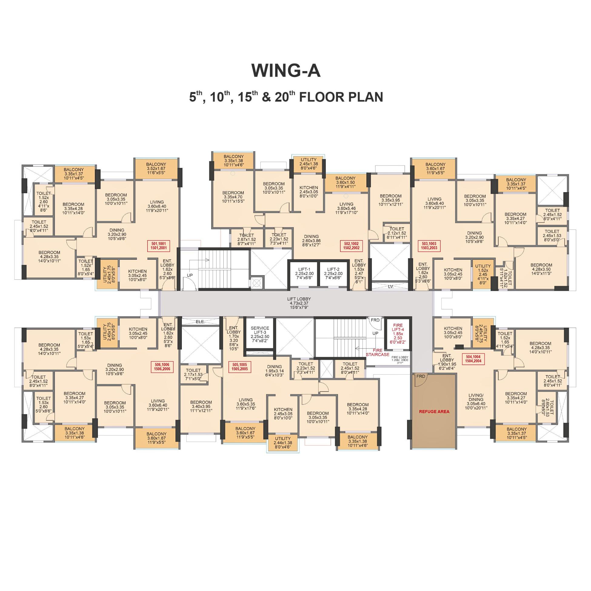 Venkatesh-Skydale-Floor-Plan-Wing-A-5th-10th-15th-20th